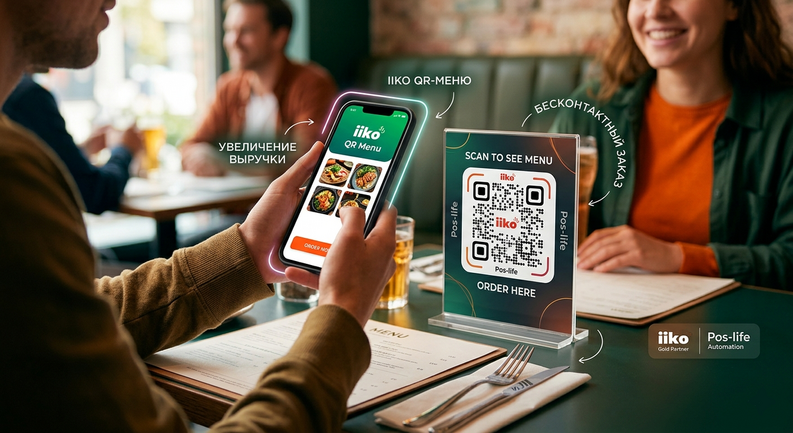 QR-меню для iiko: как повысить выручку и автоматизировать продажи