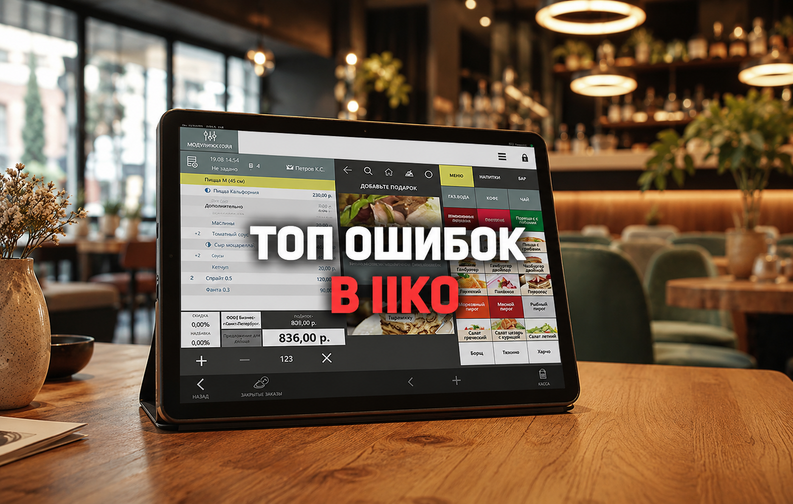 Ошибки в айко. Топ ошибок в iiko.