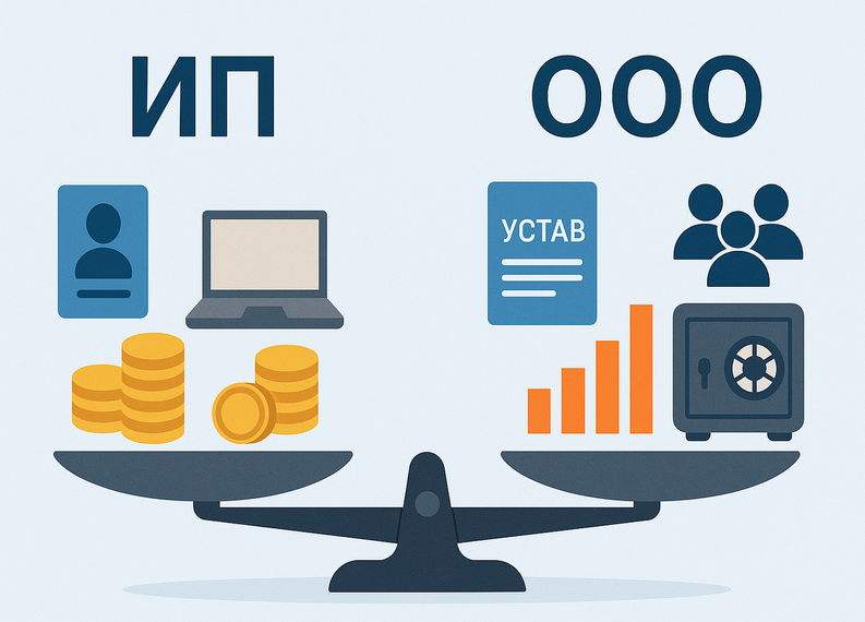 Как выбрать между ИП и ООО: разбор для бизнеса в сфере общественного питания и торговли